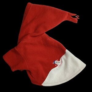 Polar Fleece Christmas Dog Hoodie